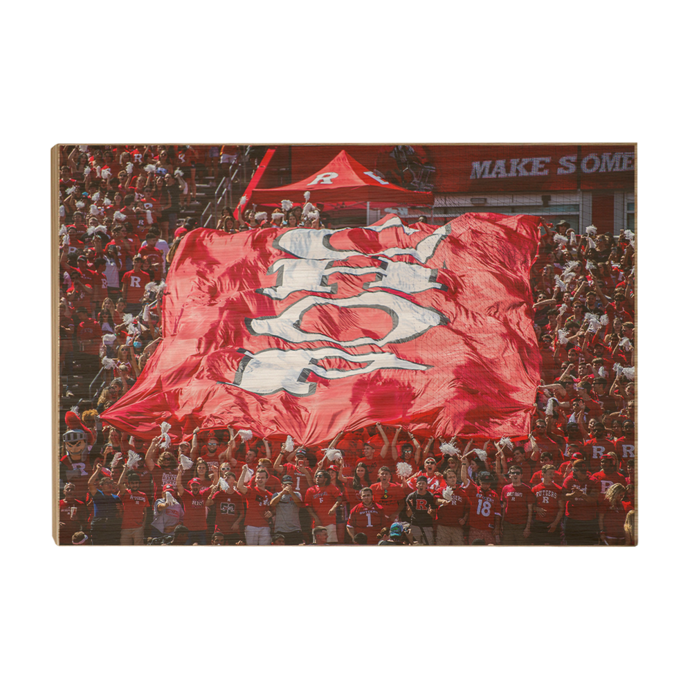 Rutgers Scarlet Knights - CHOP - College Wall Art #Canvas