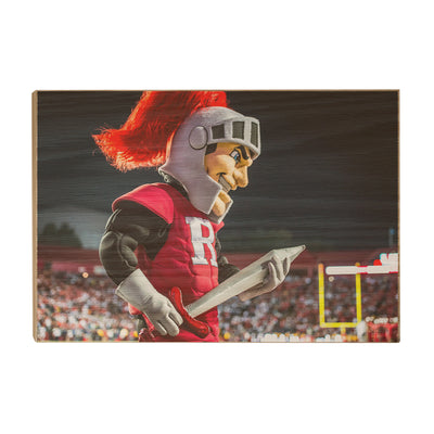 Rutgers Scarlet Knights - Sir Henry's Sword - College Wall Art #Wood Art