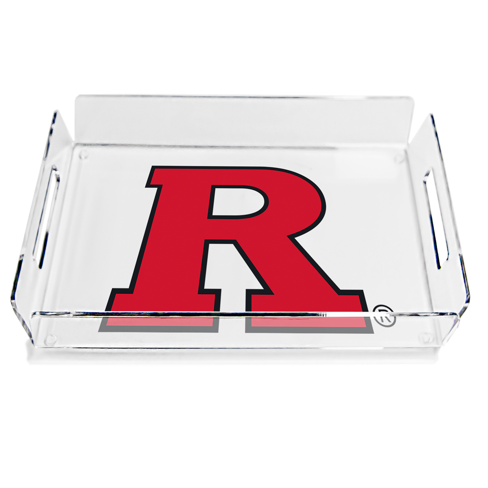 Rutgers Scarlet Knights - R Logo Decorative Serving Tray
