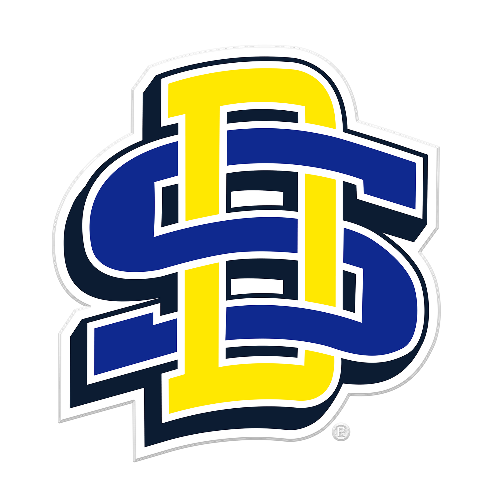 South Dakota State Jackrabbits - South Dakota State Single Layer Dimensional