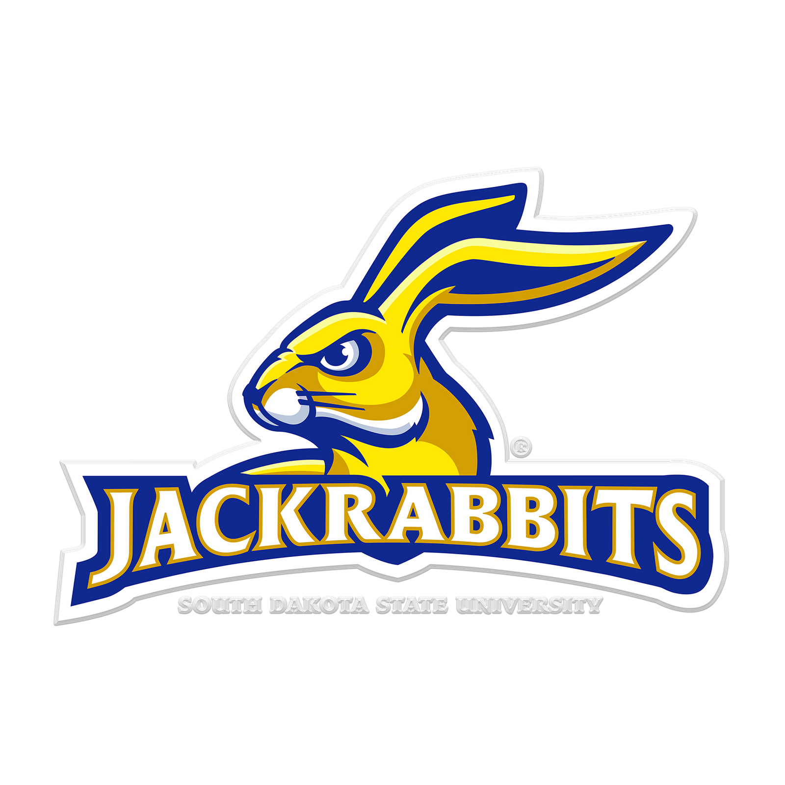 South Dakota State Jackrabbits - Jackrabbits SDSU Single Layer Dimensional