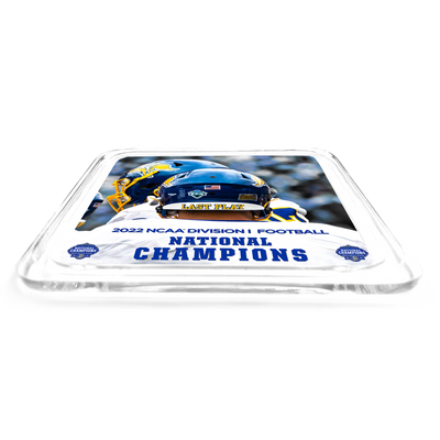 South Dakota State Jackrabbits - Last Play 2022 NCAA Division 1 Football National Champions Drink Coaster