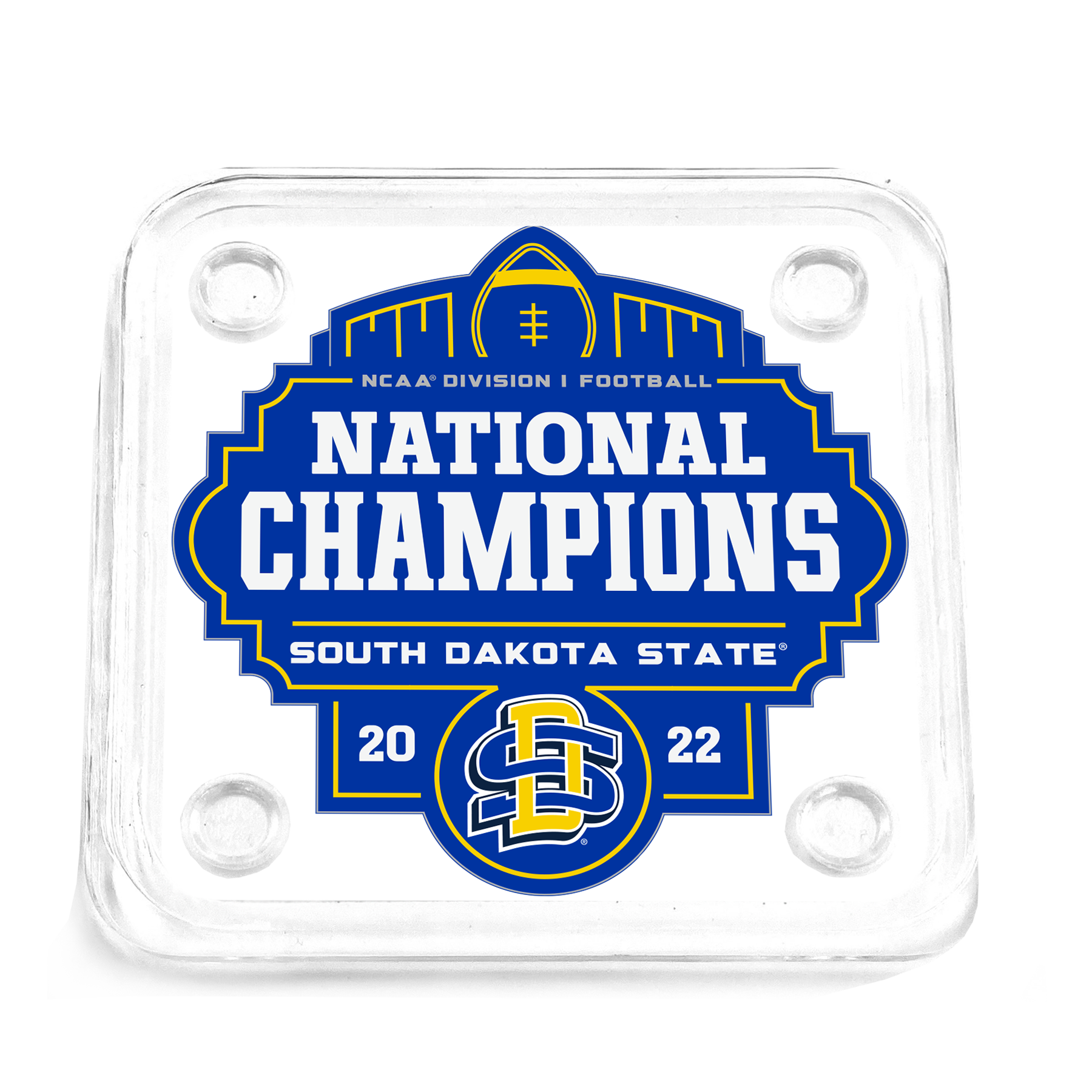 South Dakota State Jackrabbits - National Champions Drink Coaster