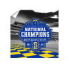 South Dakota State Jackrabbits - SDSU National Champions Checkerboard End Zone