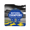 South Dakota State Jackrabbits - SDSU National Champions Checkerboard End Zone