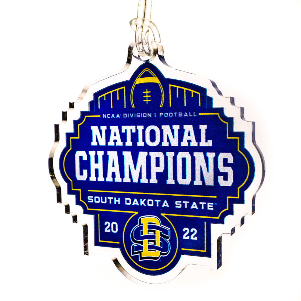 South Dakota State Jackrabbits - National Champions Ornament & Bag Tag