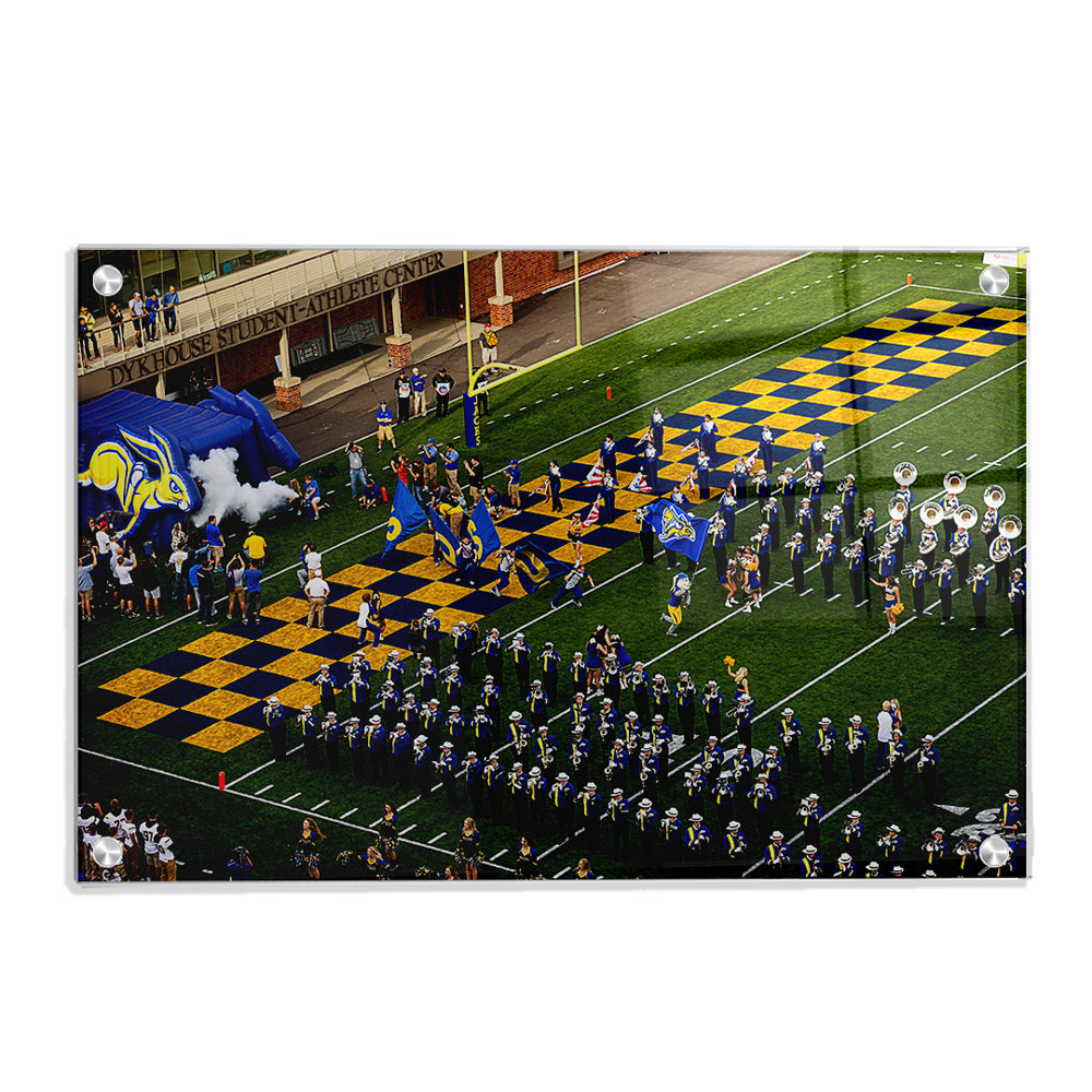 South Dakota State - Jackrabit Grand Entrance DJD Stadium - College Wall Art #Canvas