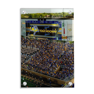 South Dakota State Jackrabbits - Touchdown Jackrabbits - College Wall Art #Acrylic