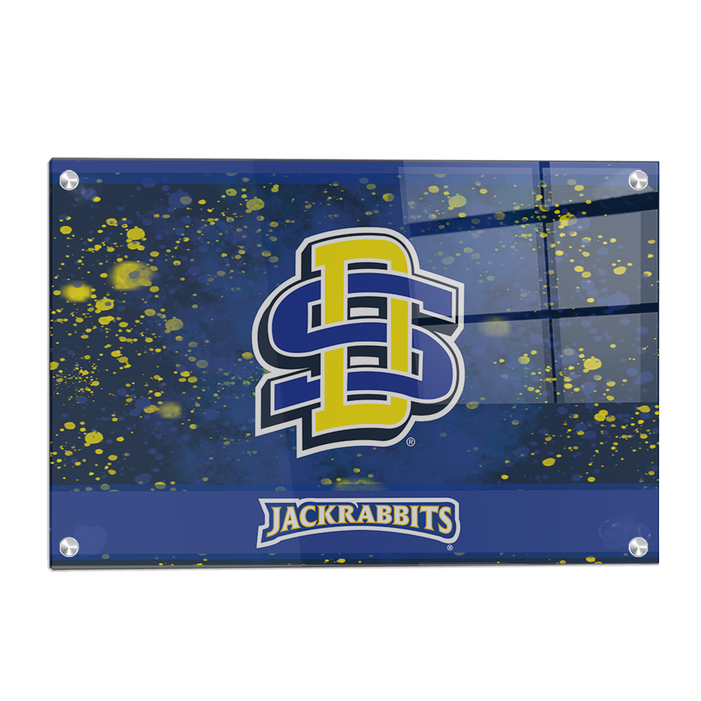 South Dakota State Jackrabbits - SDSU Jackrabbits Colors - College Wall Art #Acrylic