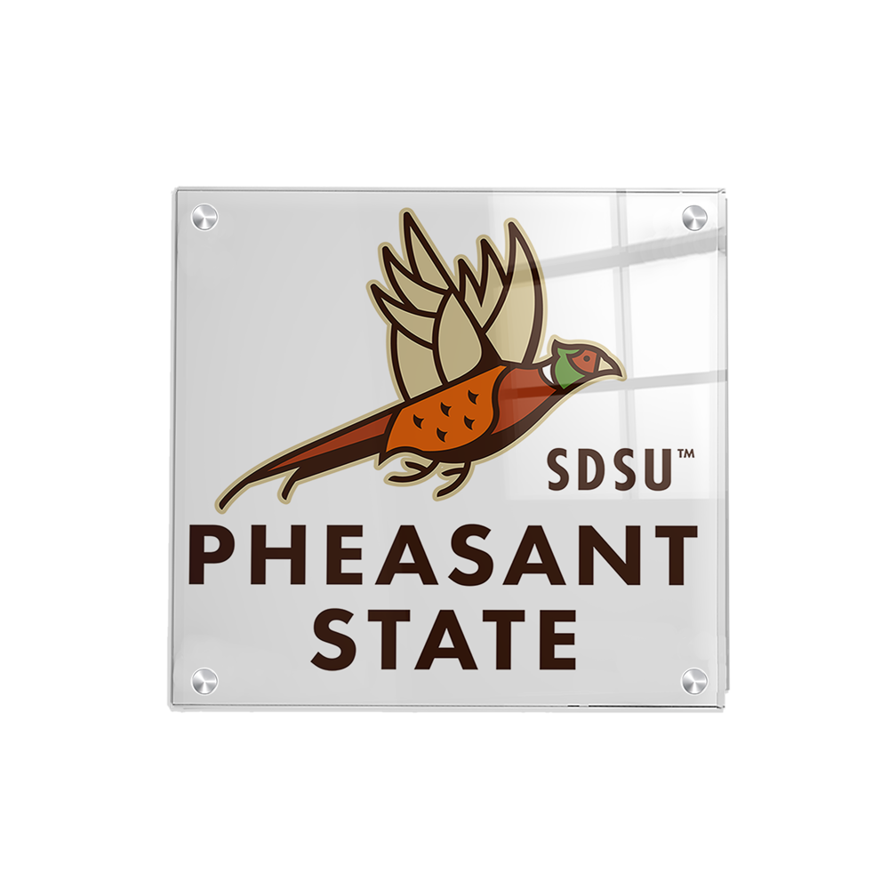 South Dakota State Jackrabbits - Pheasant State Logo - College Wall Art #Canvas