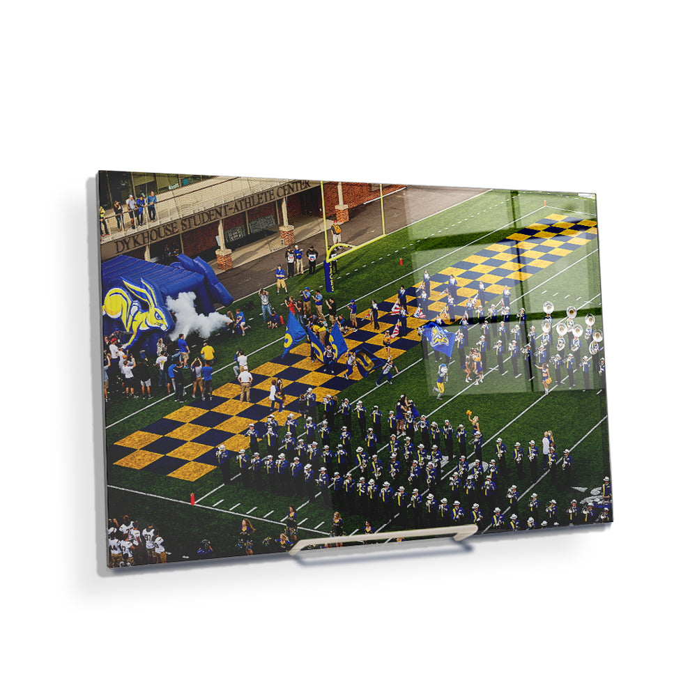 South Dakota State - Jackrabit Grand Entrance DJD Stadium - College Wall Art #Canvas