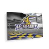 South Dakota State Jackrabbits - Jackrabbits Checkerboard End Zone - College Wall Art #Acrylic Mini