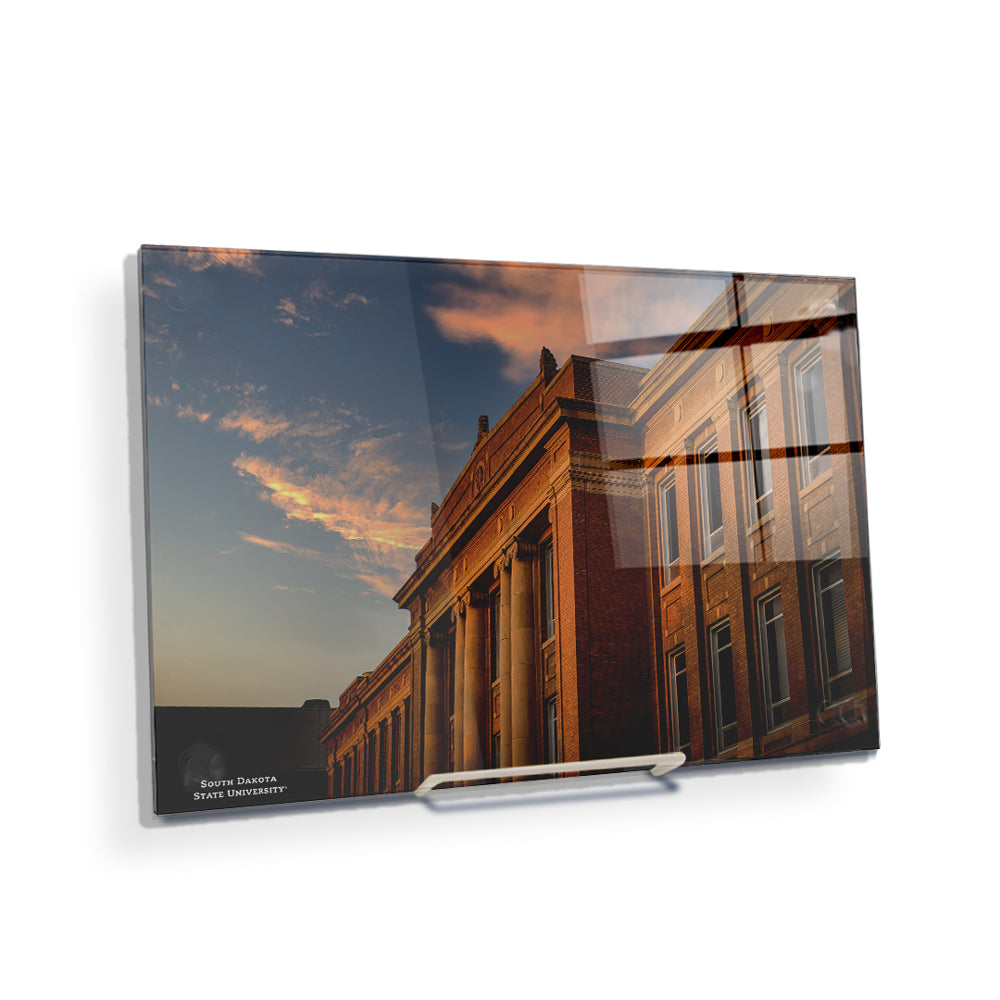 South Dakota State Jackrabbits - South Dakota State University Sunset - College Wall Art #Canvas
