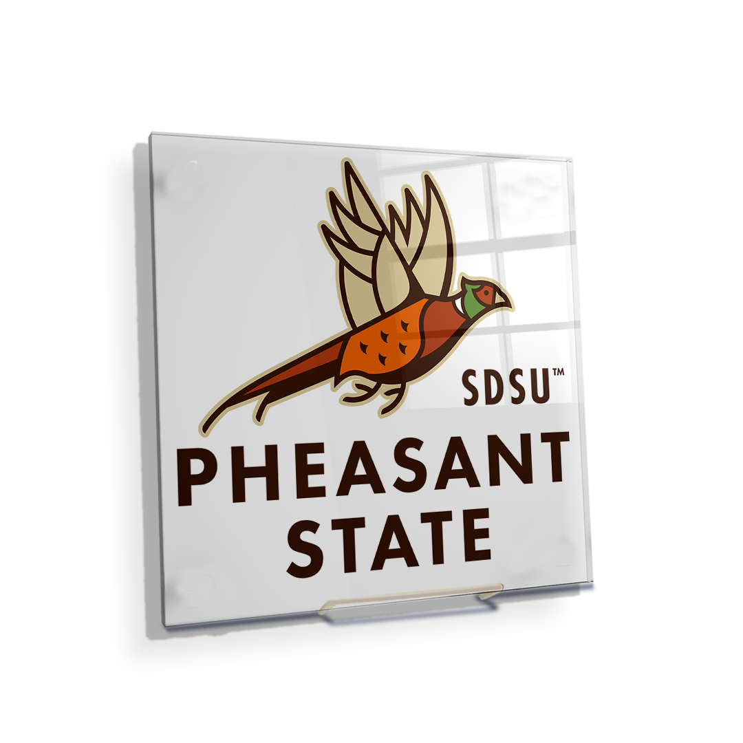 South Dakota State Jackrabbits - Pheasant State Logo - College Wall Art #Canvas