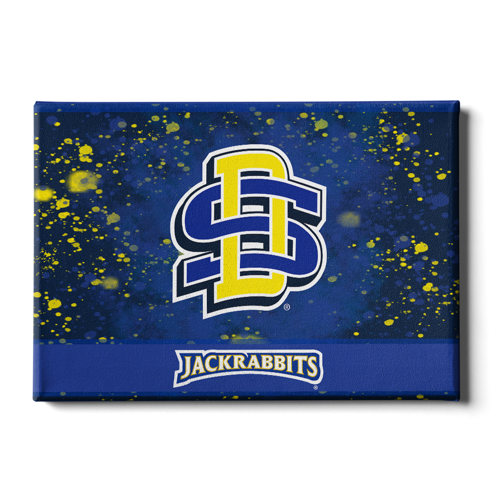 South Dakota State Jackrabbits - SDSU Jackrabbits Colors - College Wall Art #Canvas