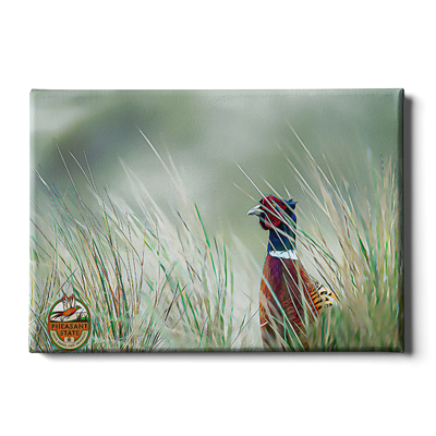 South Dakota State Jackrabbits - Pheasant State Oil Painting - College Wall Art #Canvas