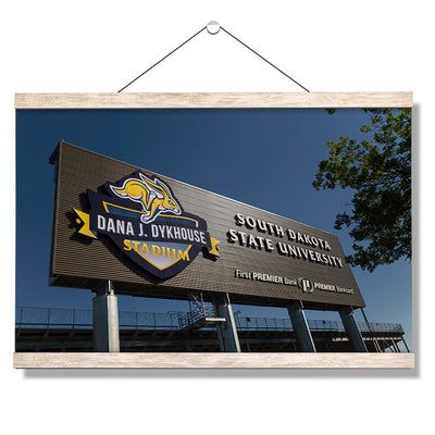 South Dakota State Jackrabbits - Dana J Dykhouse Stadium - College Wall Art #Hanging Canvas