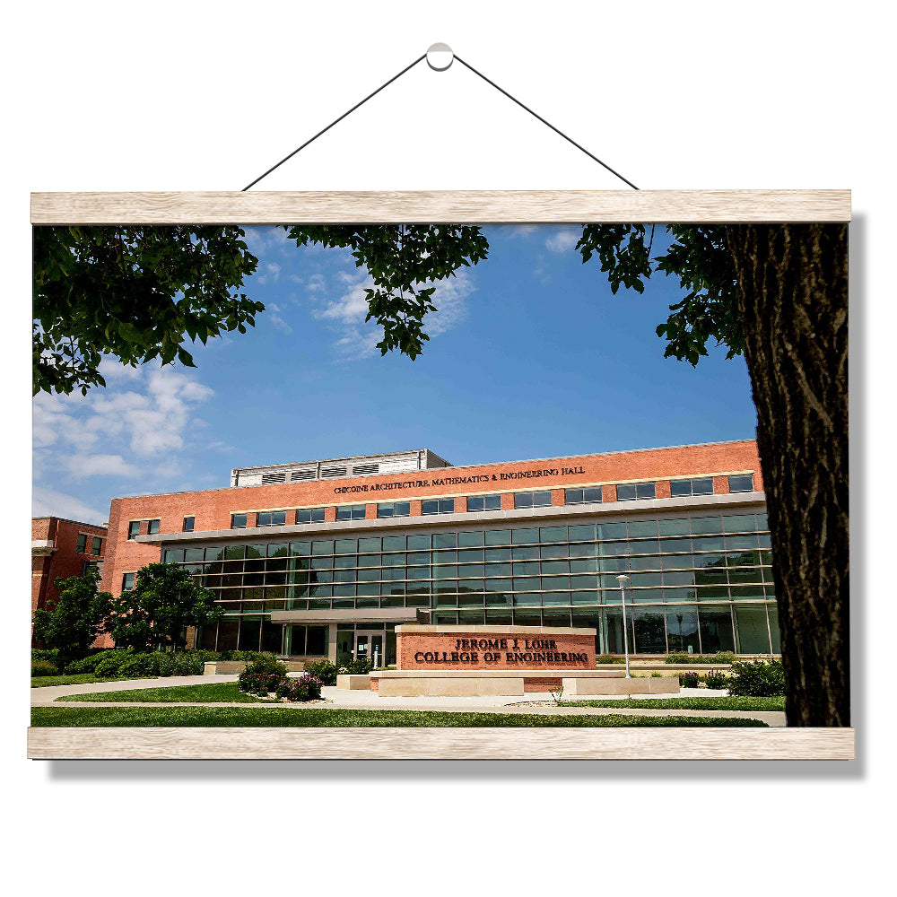 South Dakota State Jackrabbits - Chicoine Architecture, Mathmatics & Engineering Hall - College Wall Art #Canvas