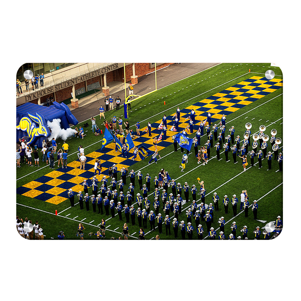 South Dakota State - Jackrabit Grand Entrance DJD Stadium - College Wall Art #Canvas