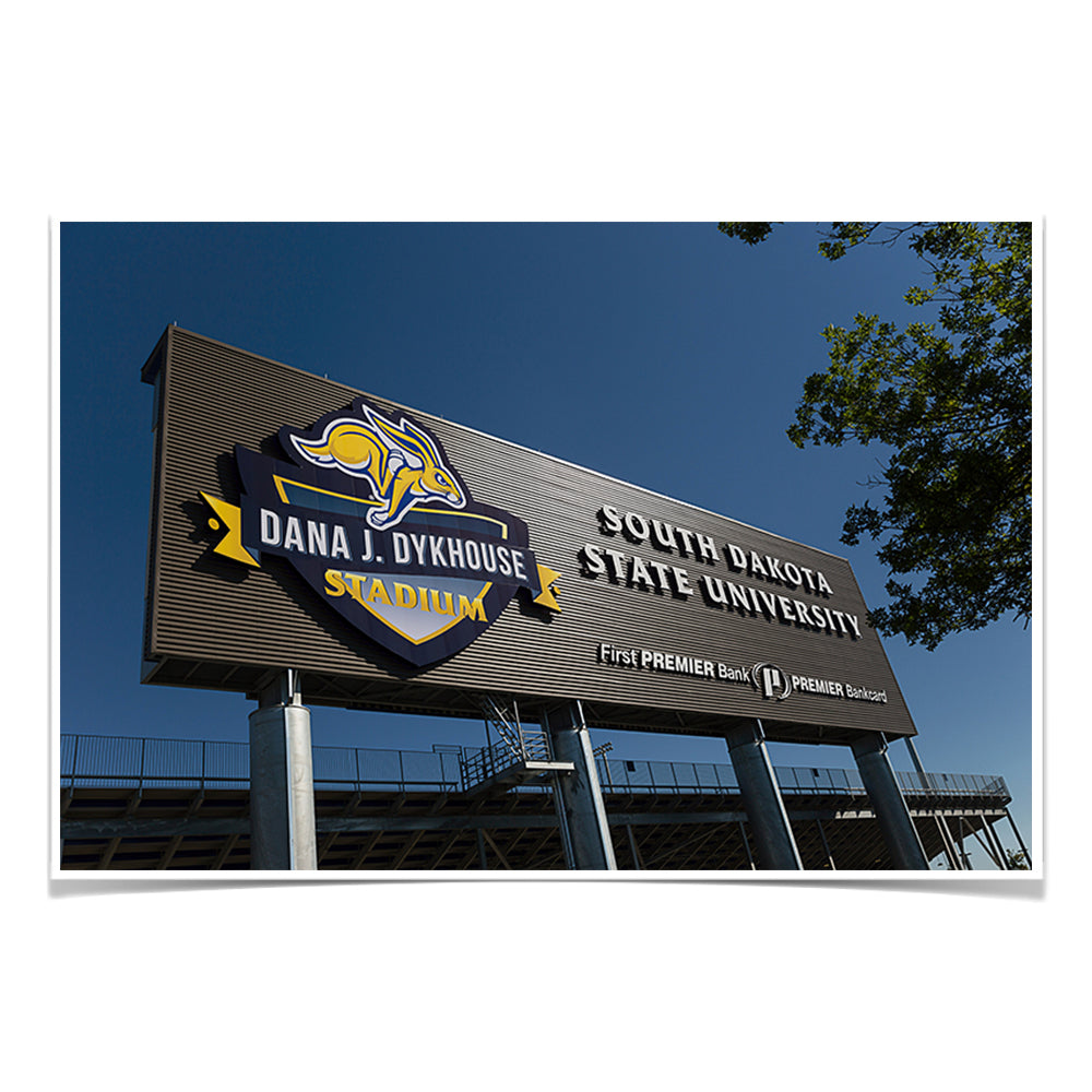 South Dakota State Jackrabbits - Dana J Dykhouse Stadium - College Wall Art #Canvas