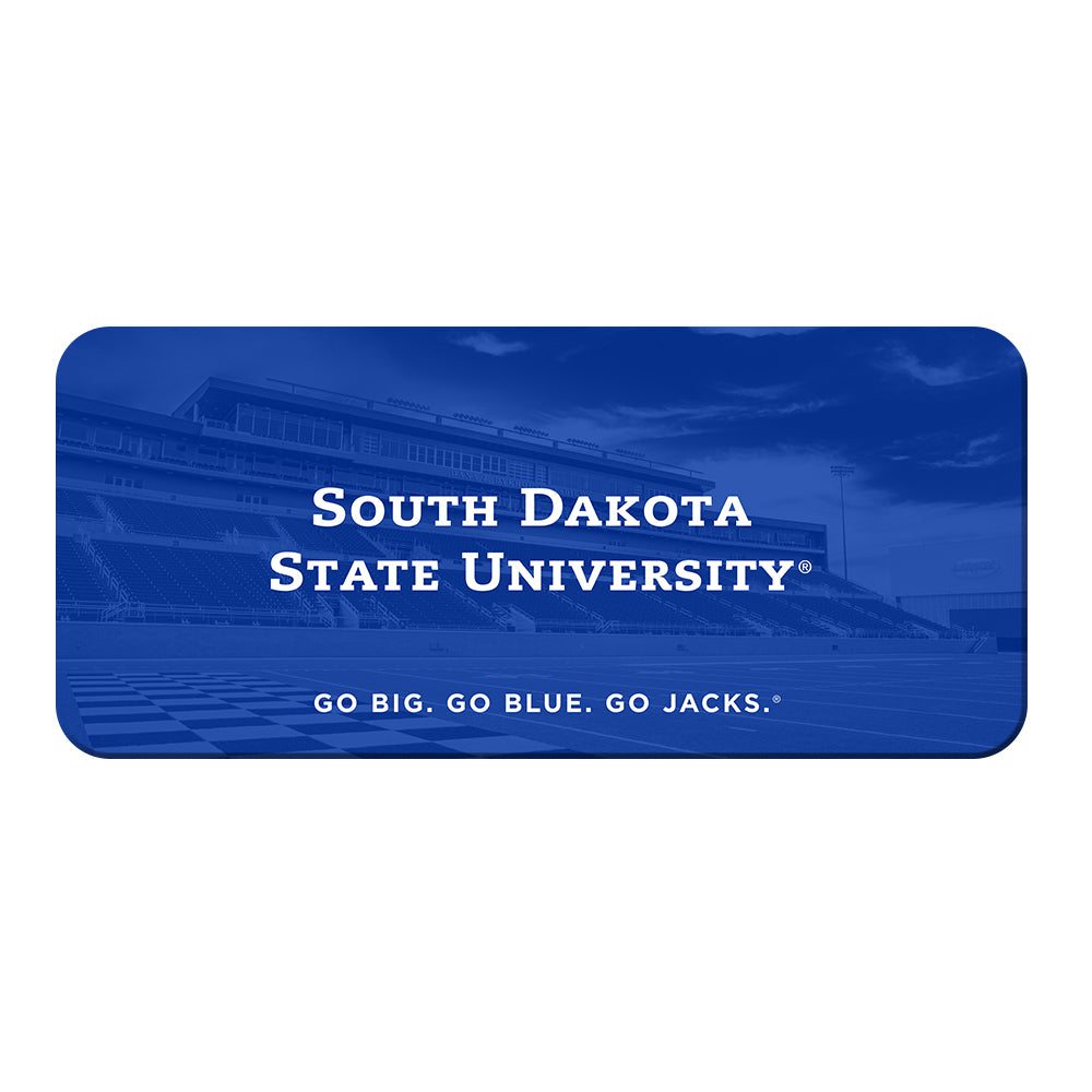 South Dakota State Jackrabbits - SDSU Go Big Go Blue Go Jacks - College Wall Art #Canvas