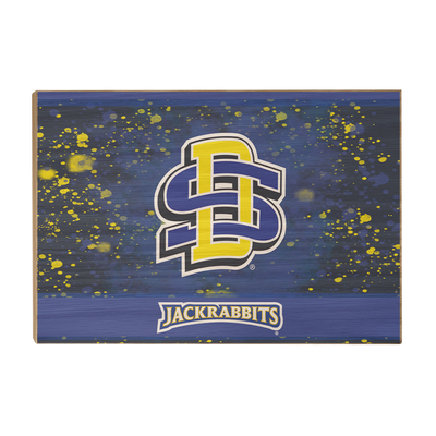 South Dakota State Jackrabbits - SDSU Jackrabbits Colors - College Wall Art #Wood