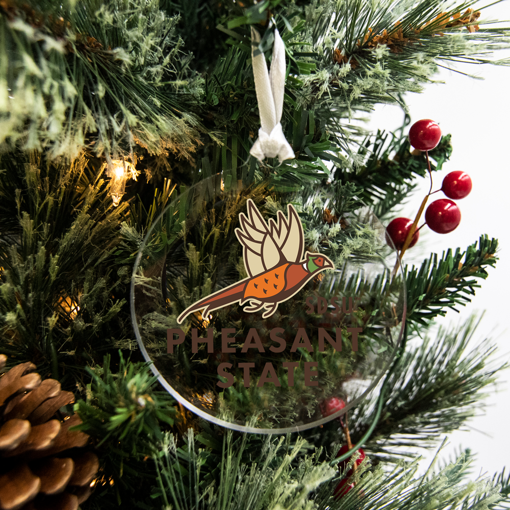 South Dakota State Jackrabbits - Pheasant State Logo Ornament & Bag Tag