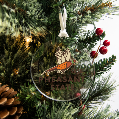 South Dakota State Jackrabbits - Pheasant State Logo Ornament & Bag Tag