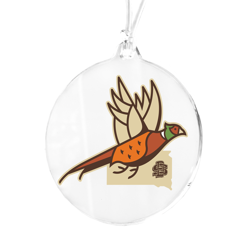 South Dakota State Jackrabbits - Pheasant State SDSU Ornament & Bag Tag