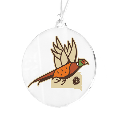 South Dakota State Jackrabbits - Pheasant State SDSU Ornament & Bag Tag