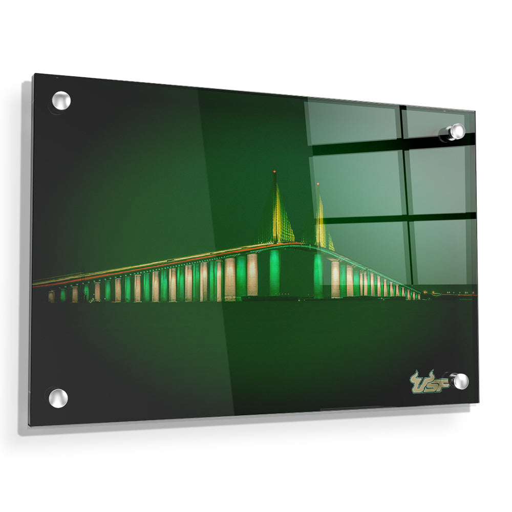 USF Bulls - USF 2020 Skyway - College Wall Art #Canvas