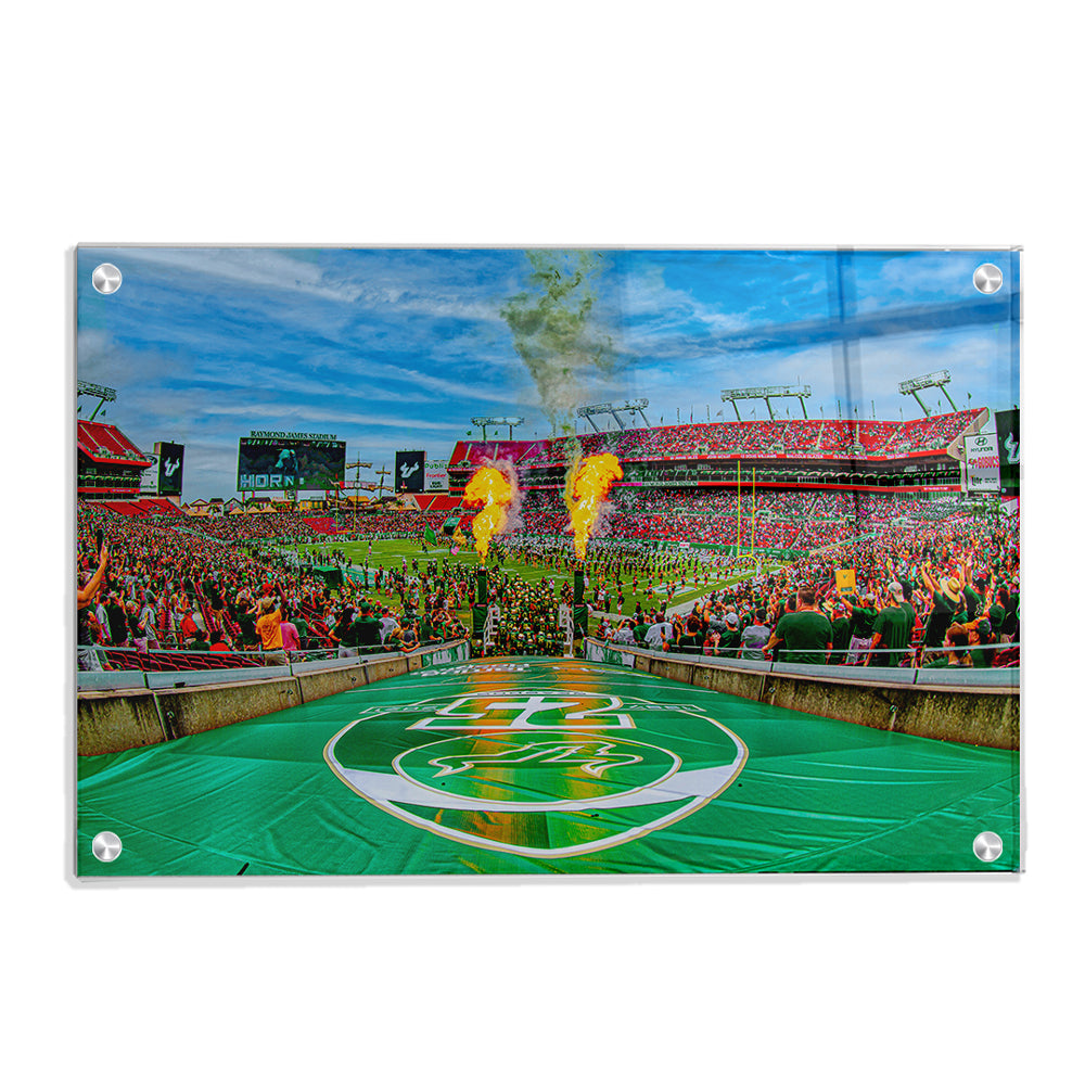 USF Bulls - Enter Bulls - College Wall Art  #Canvas