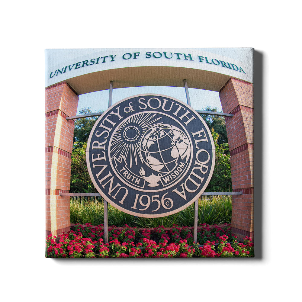 USF Bulls - University of South Florida - College Wall Art #canvas