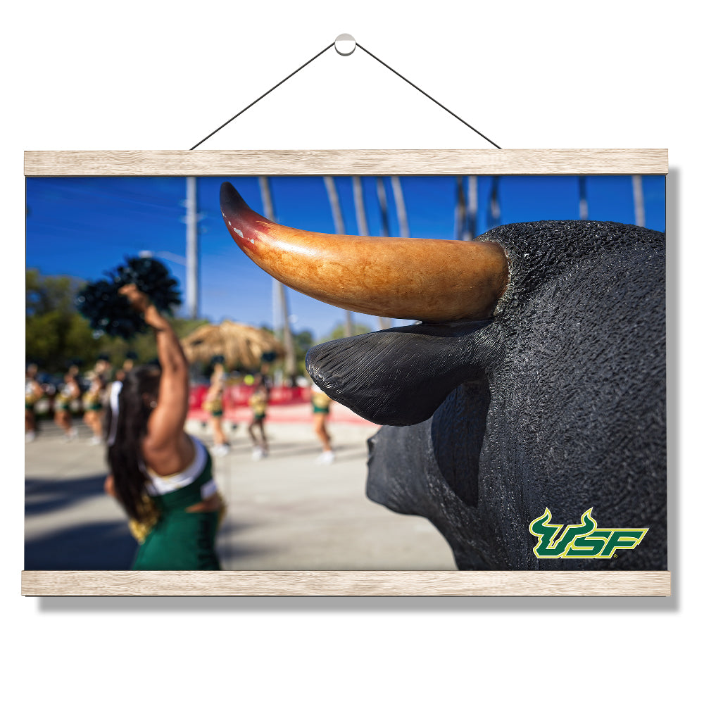 USF Bulls - Bulls Watch - College Wall Art #Canvas