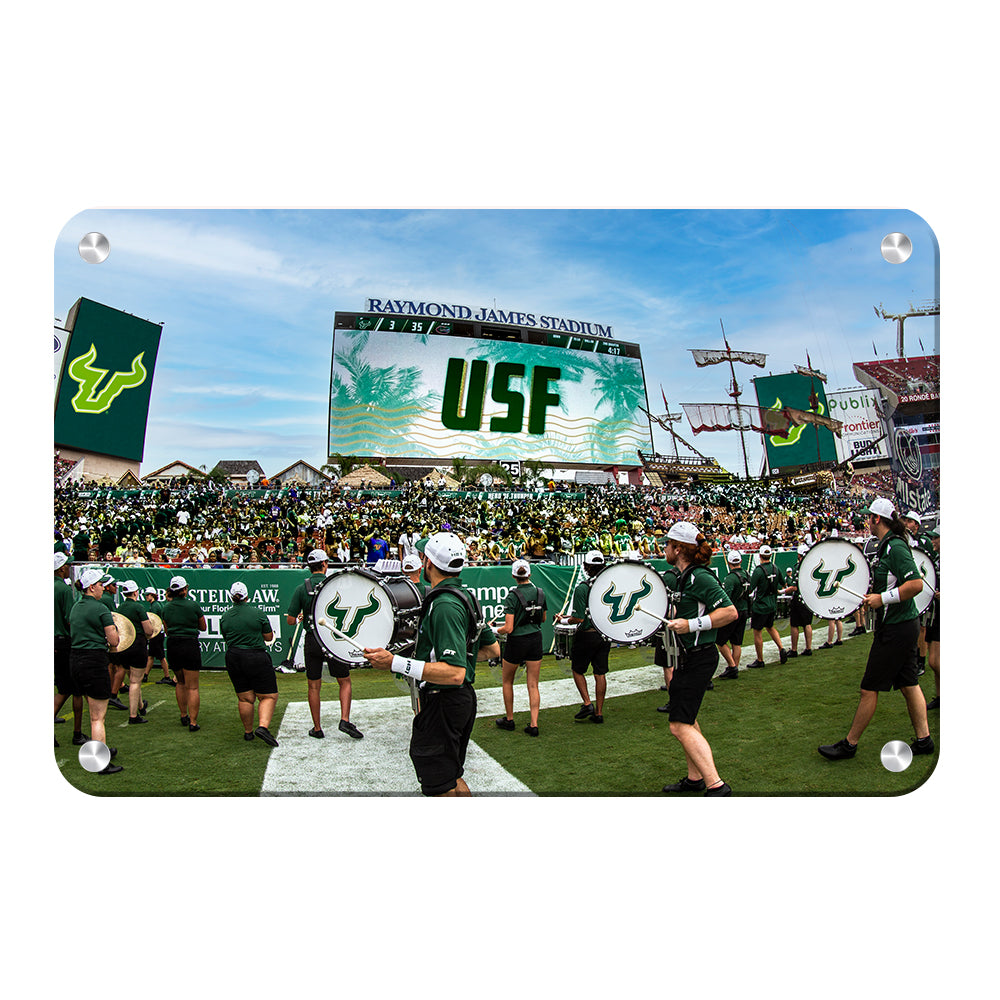 USF Bulls - Bulls Zone - College Wall Art #Canvas