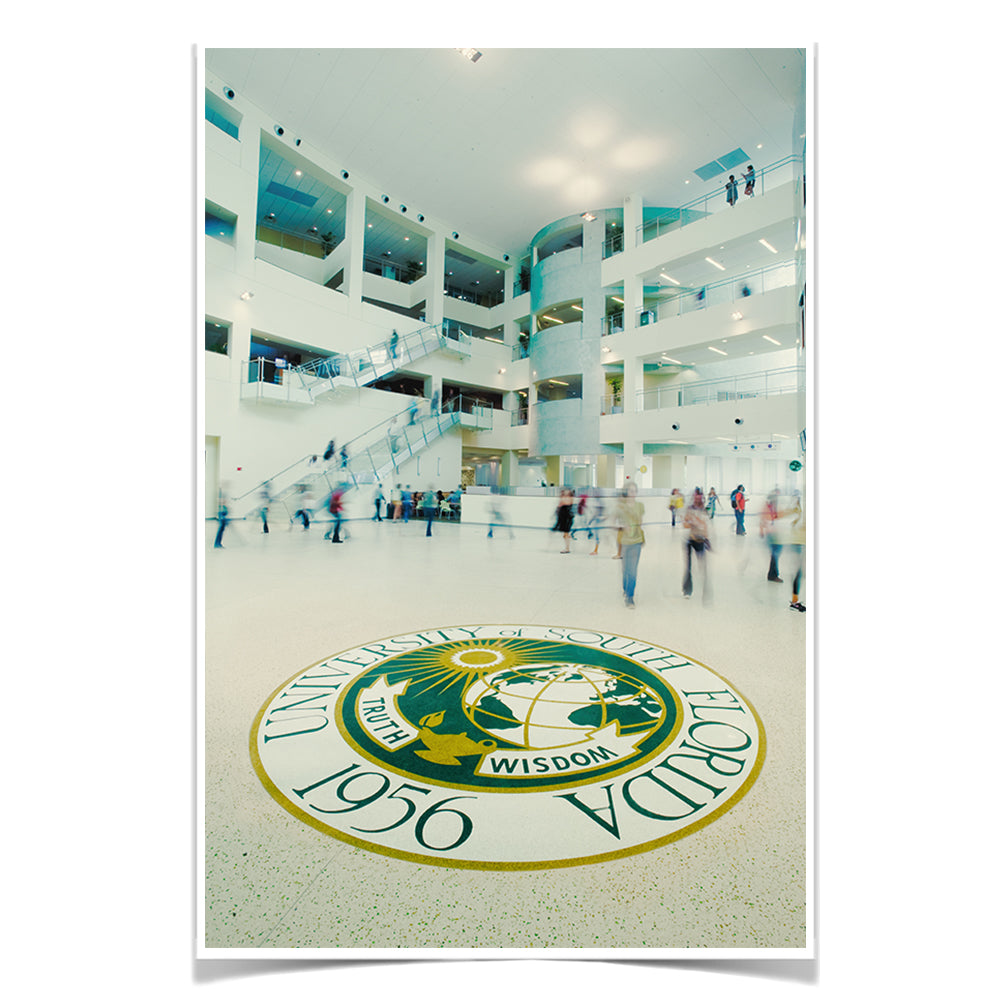 USF Bulls - Truth Wisdom - College Wall Art #Canvas