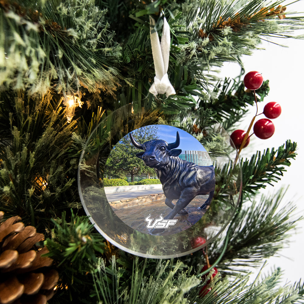 USF Bulls - Marshall Student Center Ornament & Bag Tag