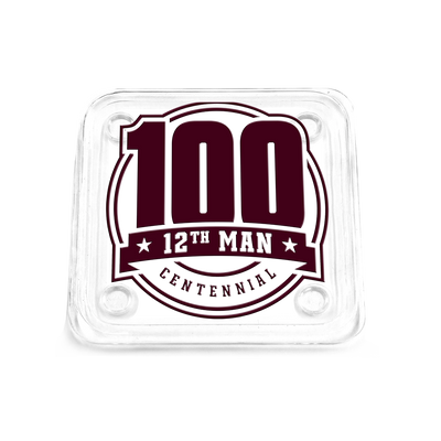 Texas A&M - 12th Man Centennial Seal Drink Coaster