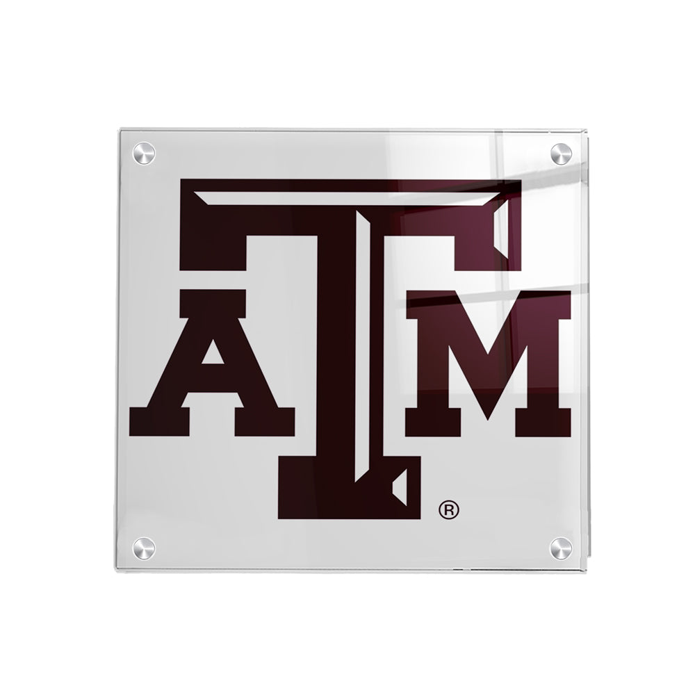Texas A&M - Texas A&M Logo - College Wall Art #Canvas