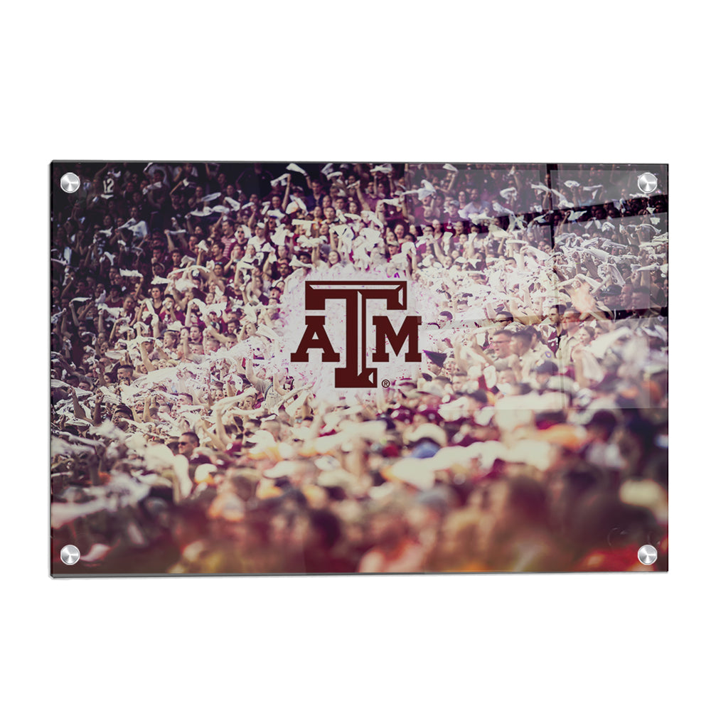 Texas A&M - A&M Towels - College Wall Art #Canvas