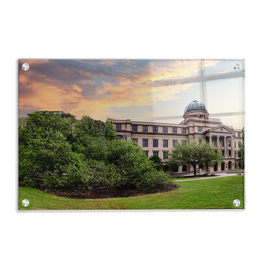 Texas A&M - Academic Building -  College Wall Art #Canvas