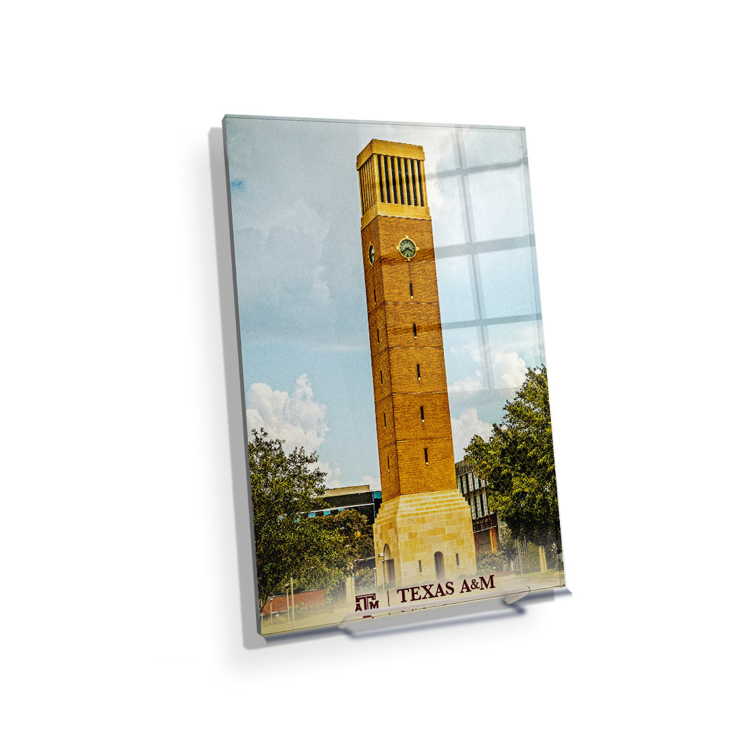 Texas A&M - TAM Albritton Bell Tower - College Wall Art #Canvas