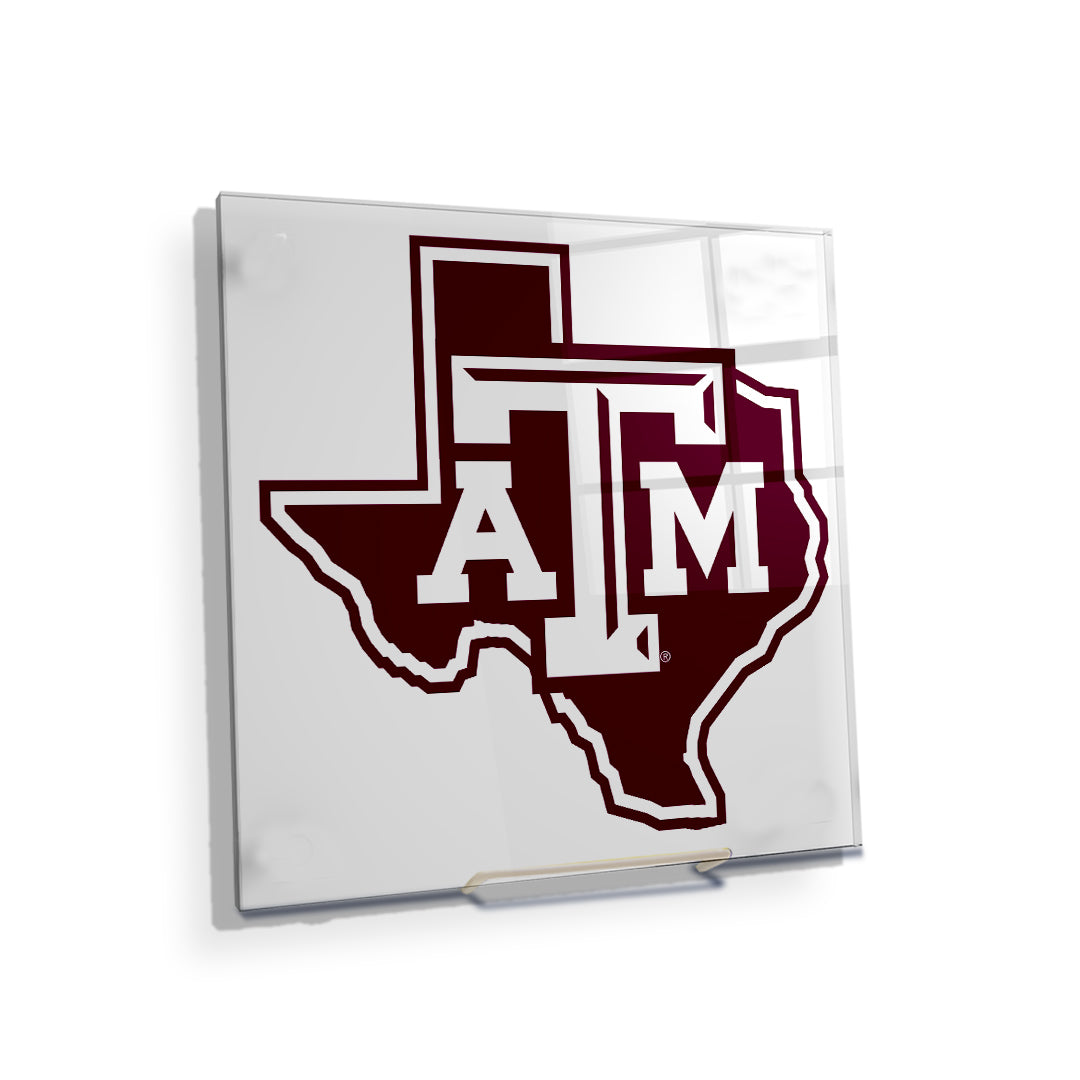 Texas A&M - A&M State - College Wall Art #Canvas