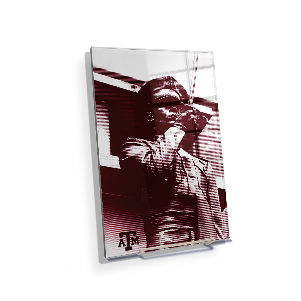 Texas A&M - Selfless Service - College Wall Art #Canvas