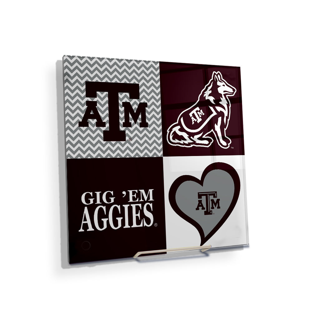 Texas A&M - Texas A&M Aggies - College Wall Art #Canvas