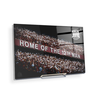 Texas A&M - Home of the 12th Man Centenial Seal - College Wall Art #Acrylic Mini