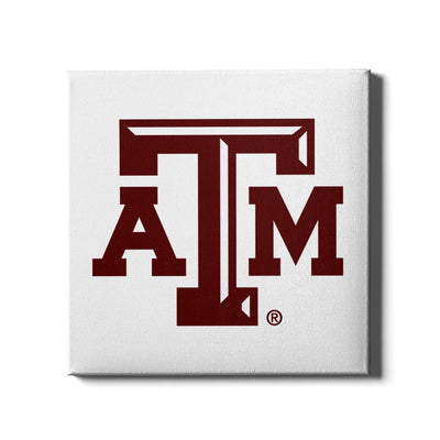 Texas A&M - Texas A&M Logo - College Wall Art #Canvas