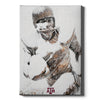 Texas A&M - Football Snow - College Wall Art #Canvas