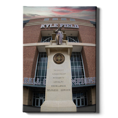 Texas A&M - Respect. Leadership. Integrity. Loyalty. Excellence. Selfless. Service - College Wall Art #Canvas