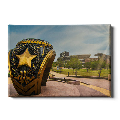 Texas A&M - The Aggie Ring - College Wall Art #Canvas